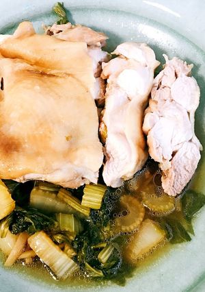 ホットクックでつくる鶏のセロリ煮-レシピのメイン写真