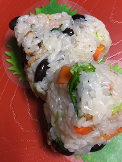 黒豆三色ご飯-レシピのメイン写真