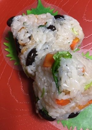 黒豆三色ご飯-レシピのメイン写真
