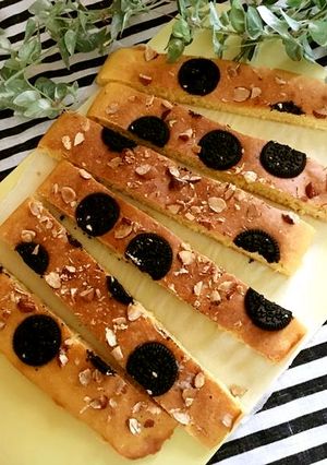 ＨＭ＆米粉でオレオアーモンドケーキ-レシピのメイン写真