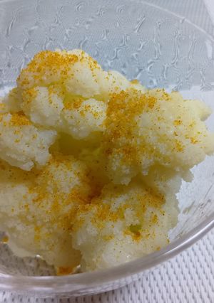 蒸しカリフラワーのカレー塩かけ-レシピのメイン写真