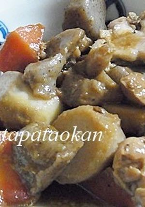 ご飯が進む♪里芋と鶏肉の味噌煮-レシピのメイン写真