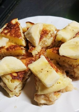 離乳食1歳時のバナナホットケーキ-レシピのメイン写真