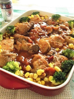 カレー風味 手羽元と里芋のトマト煮-レシピのメイン写真
