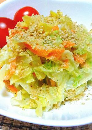 【龍愛】大量消費に☆茹でキャベツのサラダ-レシピのメイン写真