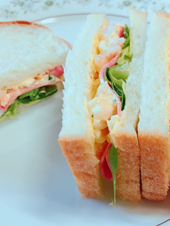 朝食に!小エビ のタルタルのサンドイッチ-レシピのメイン写真