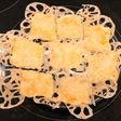 レンジで簡単、れんこんチーズのカリカリ焼