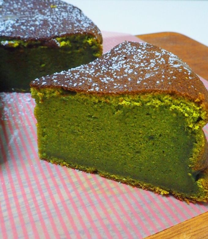 抹茶とホワイトチョコのガトー-レシピのメイン写真