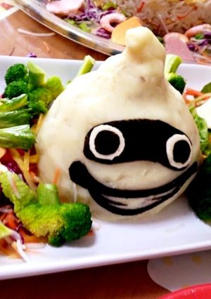 ハロウィン妖怪ウォッチポテトサラダ-レシピのメイン写真