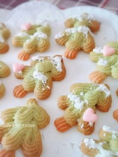 クリスマス☆雪積もるツリークッキー☆-レシピのメイン写真