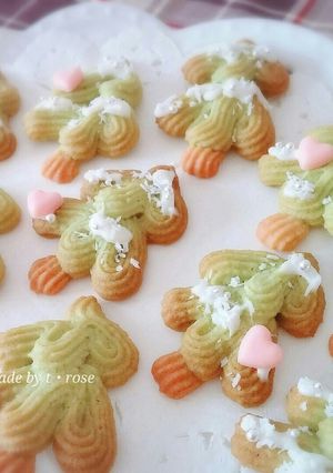 クリスマス☆雪積もるツリークッキー☆-レシピのメイン写真