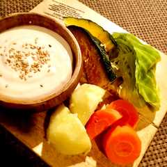 รูปของ 【5分】万能＊豆腐とクリチの和風ディップ