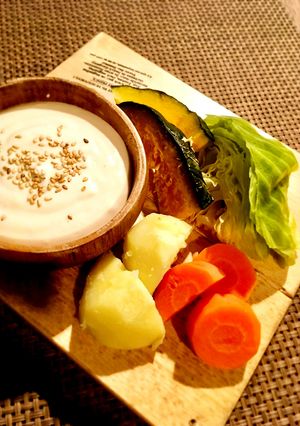 【5分】万能＊豆腐とクリチの和風ディップ-レシピのメイン写真