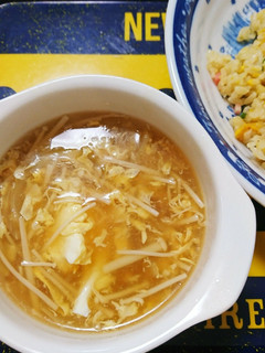 炒飯のお供に♪えのきと玉ねぎの中華スープ-レシピのメイン写真