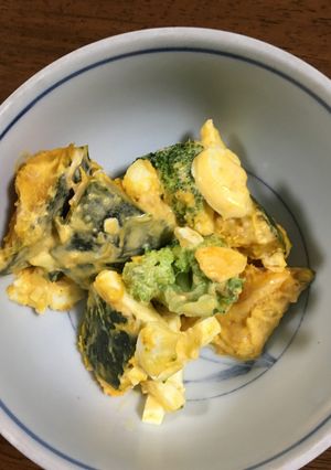 かぼちゃのサラダ-レシピのメイン写真