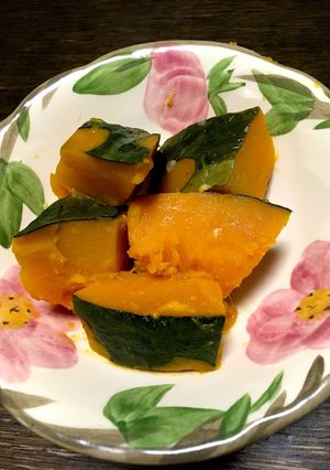 かぼちゃの煮物塩麹味！ ダシ、醤油不要！-レシピのメイン写真