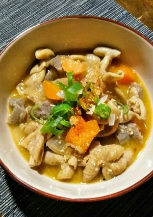 ちょいピリ辛もつ煮☆-レシピのメイン写真