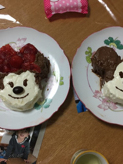 可愛いミッキー♡ミニーケーキ-レシピのメイン写真