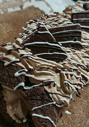 チョコロールケーキ-レシピのメイン写真