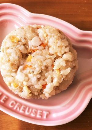 １歳ごはん☆納豆入り炊き込みご飯-レシピのメイン写真