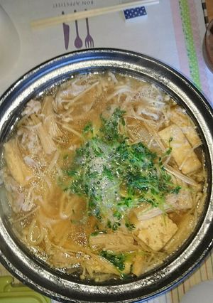 簡単!塩麹のうどんすき鍋(^^)v-レシピのメイン写真