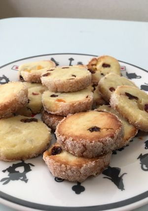 クリスマスに☆*。雪のフルーツクッキー-レシピのメイン写真