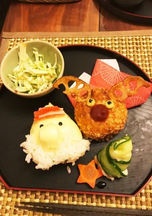 クリスマスパーティー キッズプレート-レシピのメイン写真