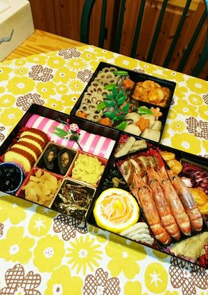 2017年　おせち詰め方　三段重-レシピのメイン写真