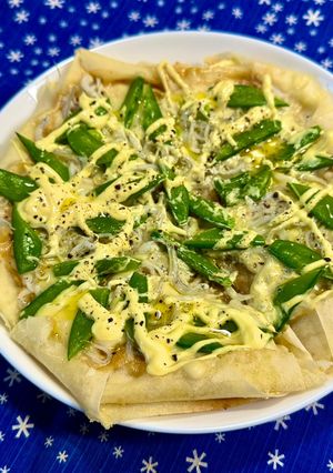 春巻の皮でピザ！ パリっと•シャキッと-レシピのメイン写真