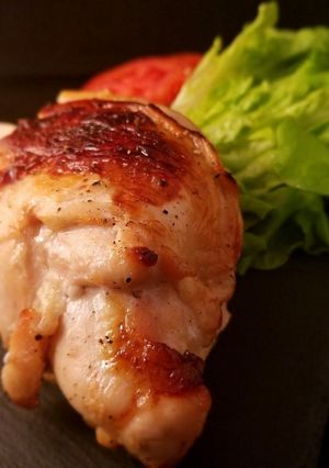 鶏むね肉でローストチキン-レシピのメイン写真