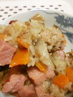 焼き豚と豚肉の中華おこわ 本格的で簡単-レシピのメイン写真