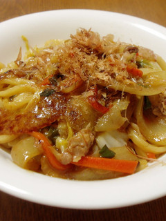 焼きうどん!美味しいよ~(^^)-レシピのメイン写真