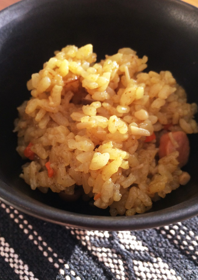 炊飯器で簡単☆カレーピラフ-レシピのメイン写真