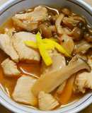 おせちにも❃鶏むね肉と きのこの柚子煮❃