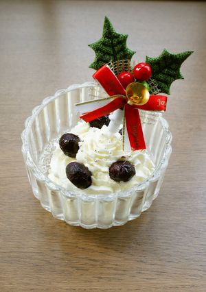 Xmasに、簡単エアーチーズケーキ-レシピのメイン写真