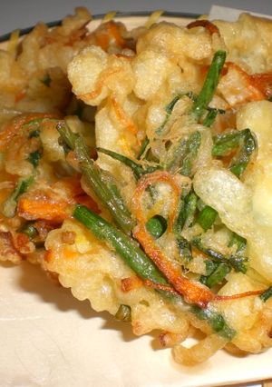 長芋と人参のサクふわかき揚げ-レシピのメイン写真