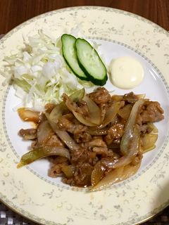 話題入り!!超簡単タモリレシピ風生姜焼き-レシピのメイン写真