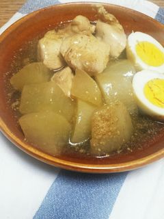 とろ〜り!鶏肉と大根の煮物-レシピのメイン写真