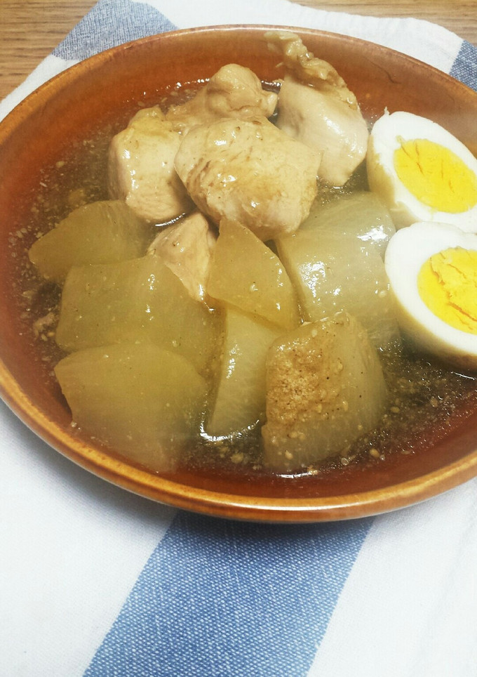 とろ〜り！鶏肉と大根の煮物-レシピのメイン写真