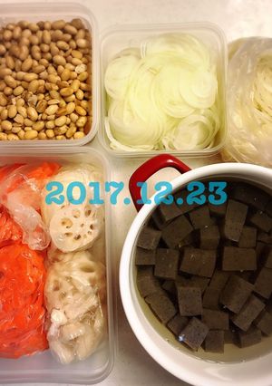 時短 作り置き 12月23日-レシピのメイン写真