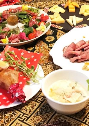 2017簡単クリスマスディナー覚書-レシピのメイン写真