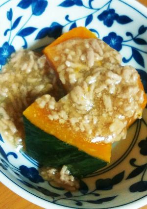 かぼちゃのとろりあんかけ(減塩レシピ)-レシピのメイン写真