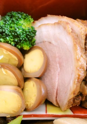 お節料理）茹で豚の香り醤油漬け-レシピのメイン写真