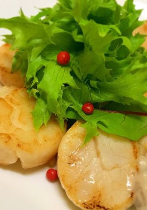 帆立バター焼き アンチョビマヨソース-レシピのメイン写真