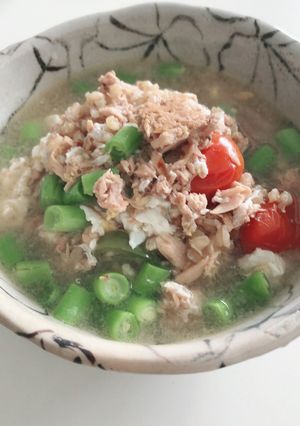 小麦とシーチキンのヘルシースープ-レシピのメイン写真