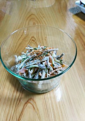 下味しっかりごぼうサラダ-レシピのメイン写真