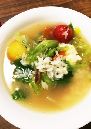 一人暮らしに!簡単あったか野菜スープ♪-レシピのメイン写真