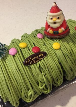 ホワイトチョコ入りで濃厚抹茶モンブラン!-レシピのメイン写真