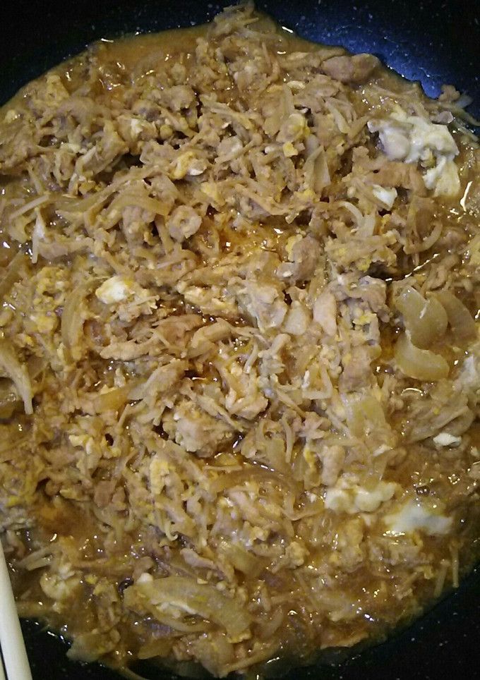 すき焼き風豚肉炒め煮-レシピのメイン写真