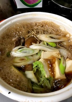 バカタレを使った簡単すき焼き-レシピのメイン写真